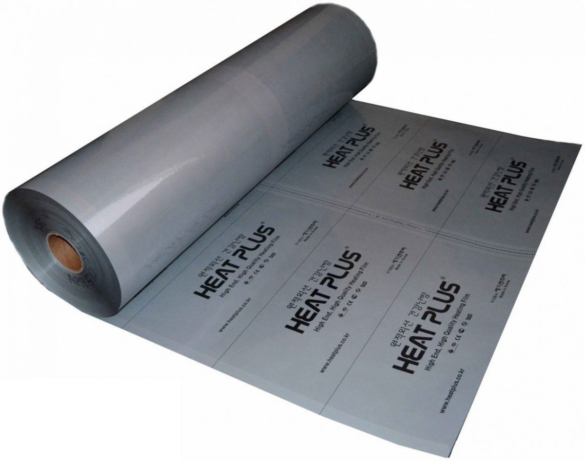 Инфракрасная плёнка Heat Plus Premium APN-410-150 Silver